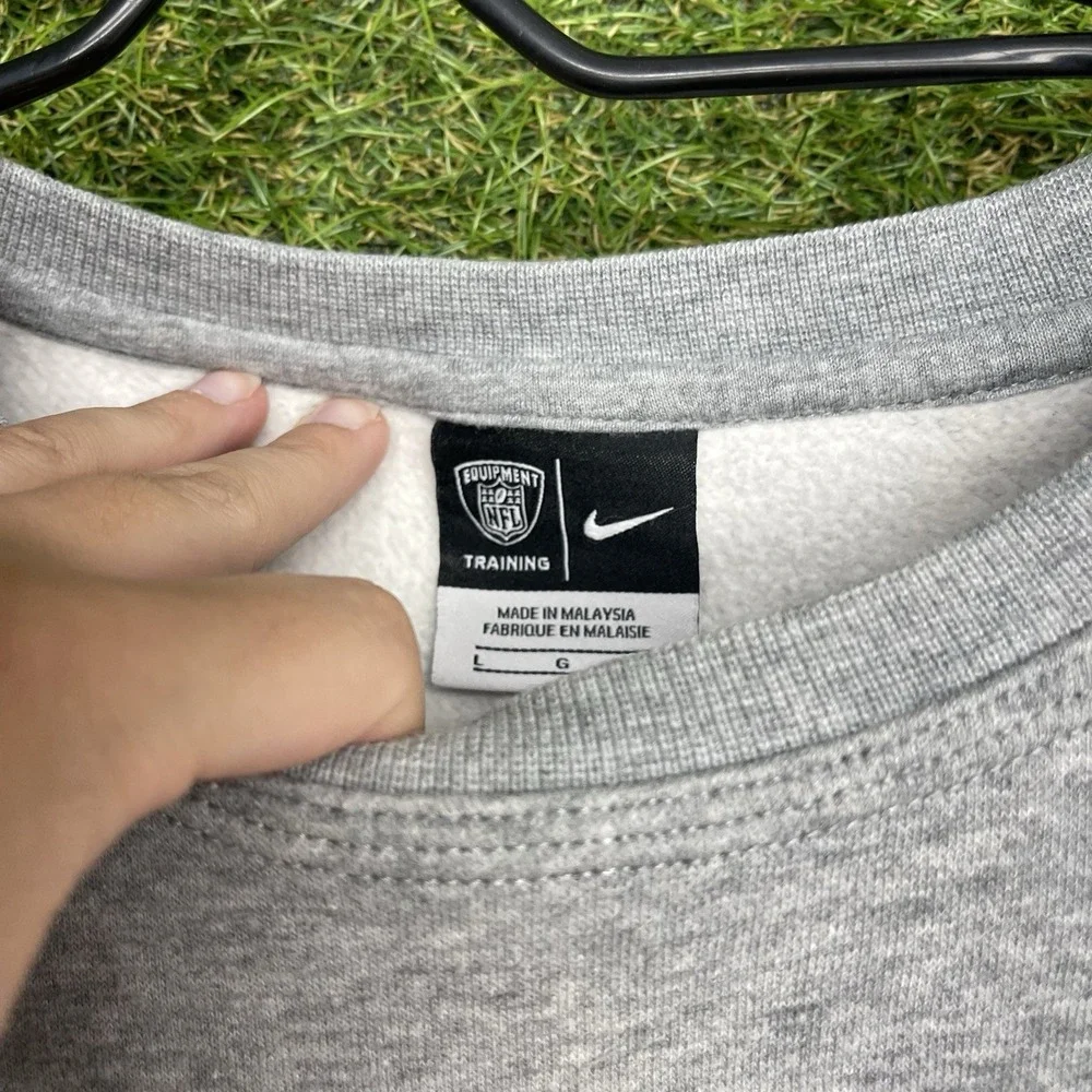 Indianapolis Colts Nike Sweatshirt Mens Large Crewneck Spellout Sportswear